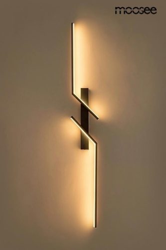 Moosee Maison 100 Fekete LED Fali Lámpa