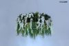 Moosee Gardens Wisteria 70 LED Függőlámpa Művirág Fehér-Zöld