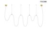 Moosee LASSO 800 Smart Arany LED Függőlámpa