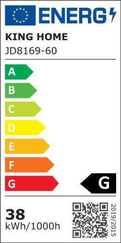 MOOSEE Ring 60 LED Függőlámpa Arany Rozsdamentes Acél
