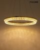 MOOSEE Savoy 100 Kristály Függőlámpa Arany LED