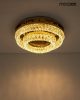 MOOSEE Savoy 2 Kristály Mennyezeti Lámpa Arany LED