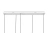 MOOSEE Capri Line 5 LED Függőlámpa Arany Üveggömbökkel