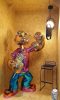 King Home Popeye Üvegszálas Dekorációs Figura 185 cm Többszínű