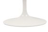 King Home Tulip Ellipse Ovális Étkezőasztal MDF Fehér