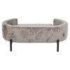 Richmond Dolly Luxus Kutyafekhely Taupe Chenille Szövettel
