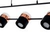 King Home Blink 3 LED Függőlámpa Fém Fekete Állítható
