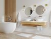 King Home Capri Wall Üveg Gömb Fali Lámpa Arany LED