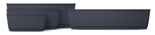 Ratolla Case P Rattan Hatású Műanyag Virágláda Umbra 59 cm
