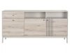 Frost K1 Modern Komód Laminált Alpesi Tölgy-Fehér Tárolórendszer