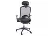Q-050 Ergonomikus Hálós Forgószék Fejtámlával