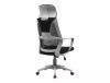 Q-095 Ergonomikus Hálós Forgószék Fejtámlával Fekete OBRQ095CSZ