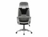Q-095 Ergonomikus Hálós Forgószék Fejtámlával Fekete OBRQ095CSZ