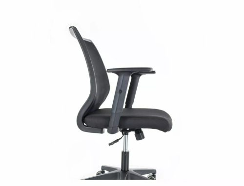 Q-320R Ergonomikus Hálós Forgószék Fekete