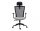 Q-328H Ergonomikus Hálós Forgószék Szürke-Fekete Állítható Fejtámlával