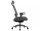 Q-718H Ergonomikus Hálós Forgószék Szürke Fejtámlával