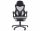 Q-939 Ergonomikus Hálós Forgószék Fekete-Szürke Lábtartóval