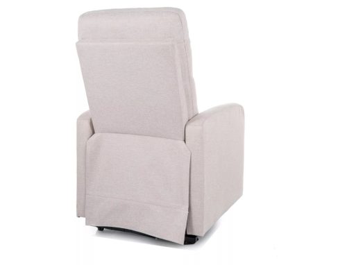 Otus II Brego Elektromos Relax Fotel Világos Bézs