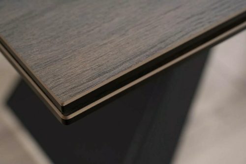 Westin Ceramic Legno Bővíthető Étkezőasztal Edzett Üveg-Kerámia Barna-Fekete WESTINBRC160