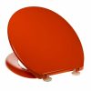 Bath Duck Wc-Ülőke - Duroplaszt - Műanyag Zsanérokkal - Narancssárga