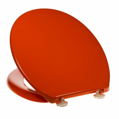 Bath Duck Wc-Ülőke - Duroplaszt - Műanyag Zsanérokkal - Narancssárga