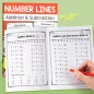   32 oldalas interaktív matematikai gyakorlófüzet fiataloknak – összeadás és kivonás gyakorlása