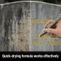   Olajalapú finomhegyű feliratjavító marker sírkövekhez és gránit felületekhez Aranysárga